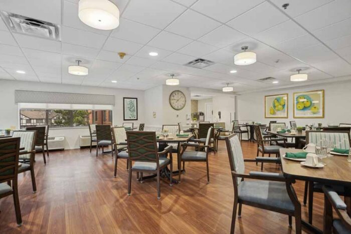 Memory Care Community Dining Room