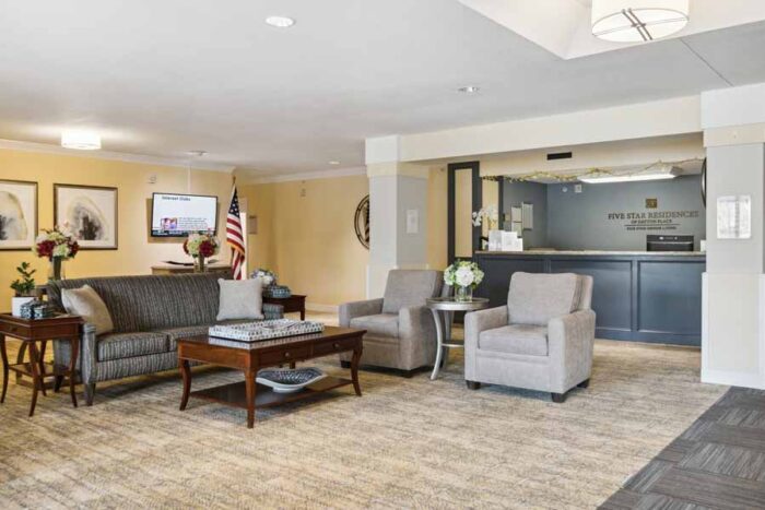 Walking Paths around Five Star Residences of Dayton Place