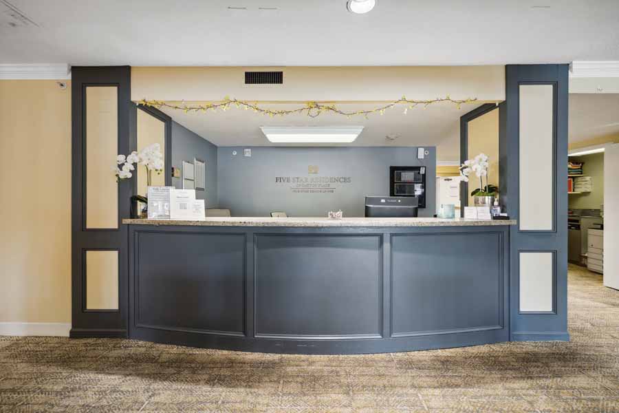 Concierge Desk at Five Star Residences of Dayton Place