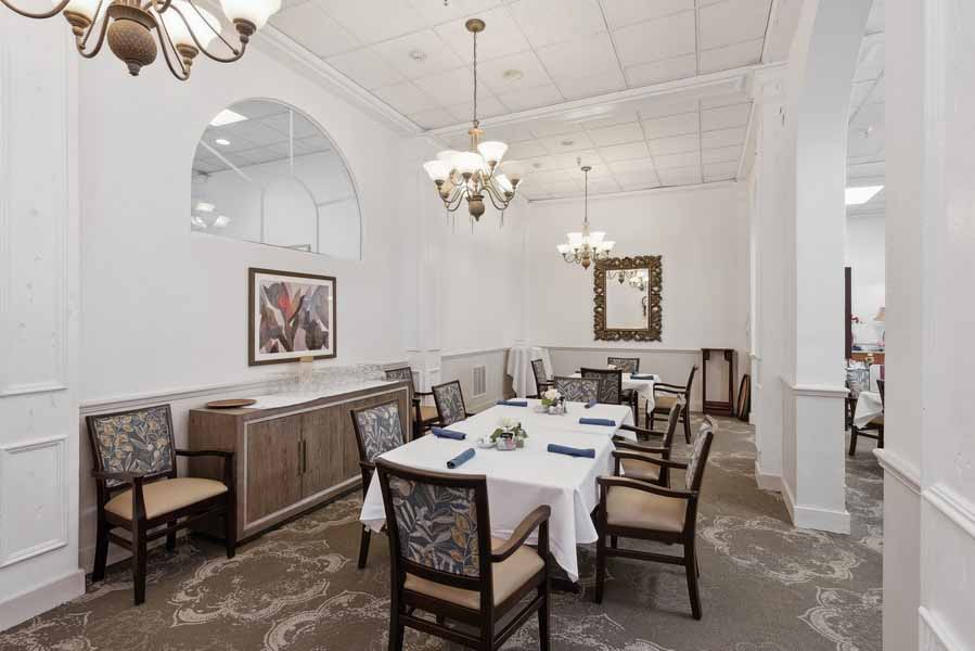 Independent Living Dining Room