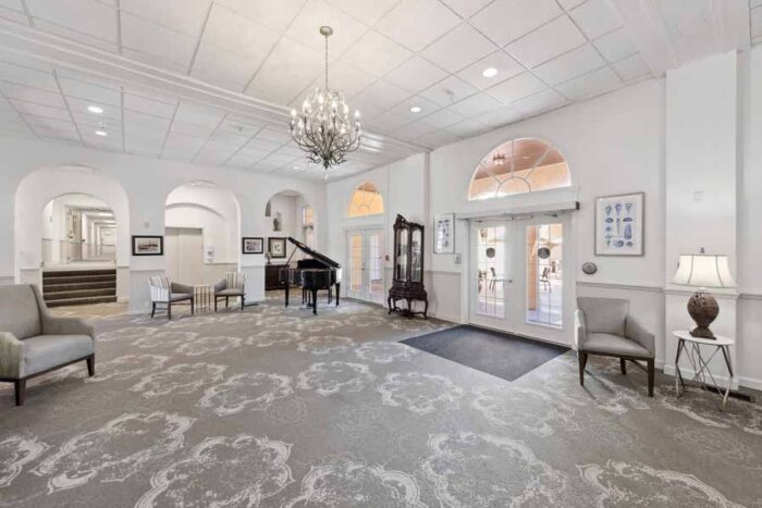 Assisted Living Lobby and Sitting Area