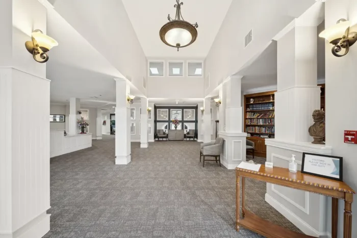 Aerial View of College View Manor senior living community