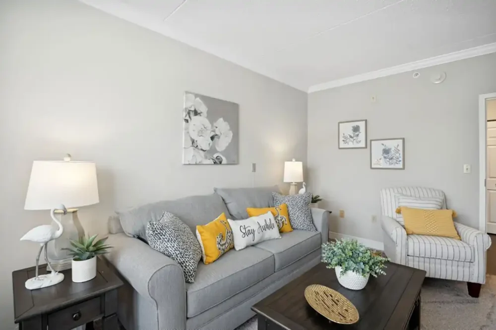 Model Apartment Living Room