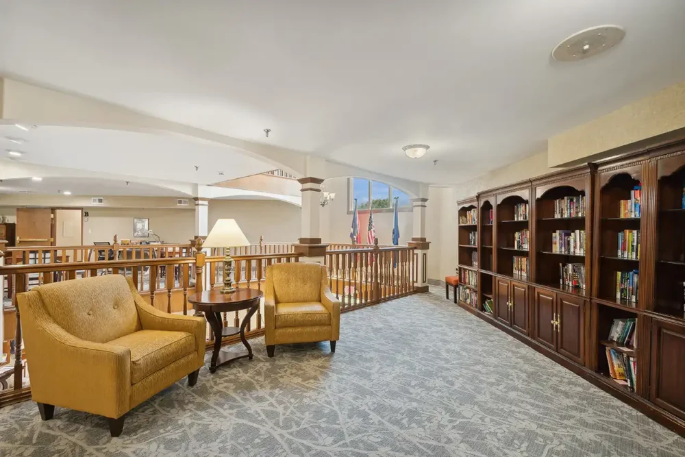 Library and Sitting Area