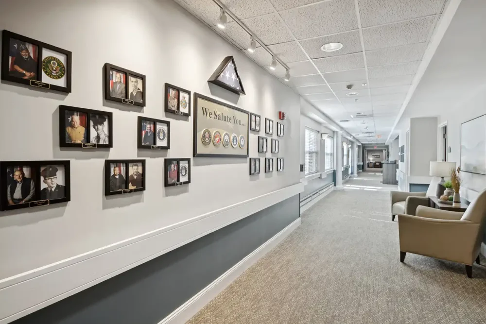 Salute to Veterans Wall