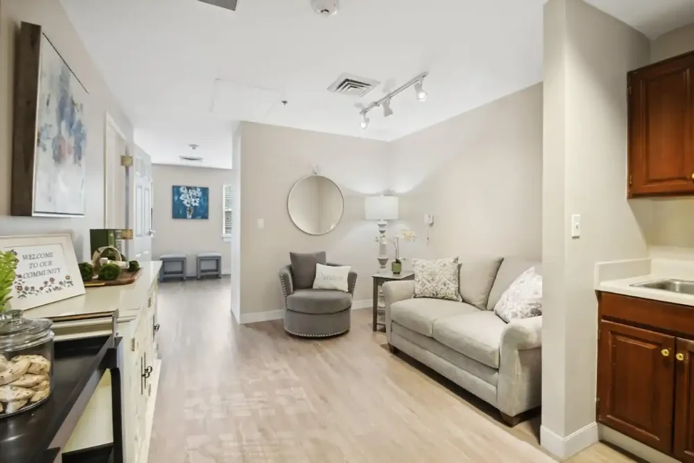 Model Apartment Living Room