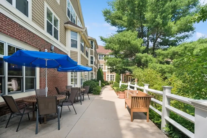 Park-like Grounds at The Gables at Winchester