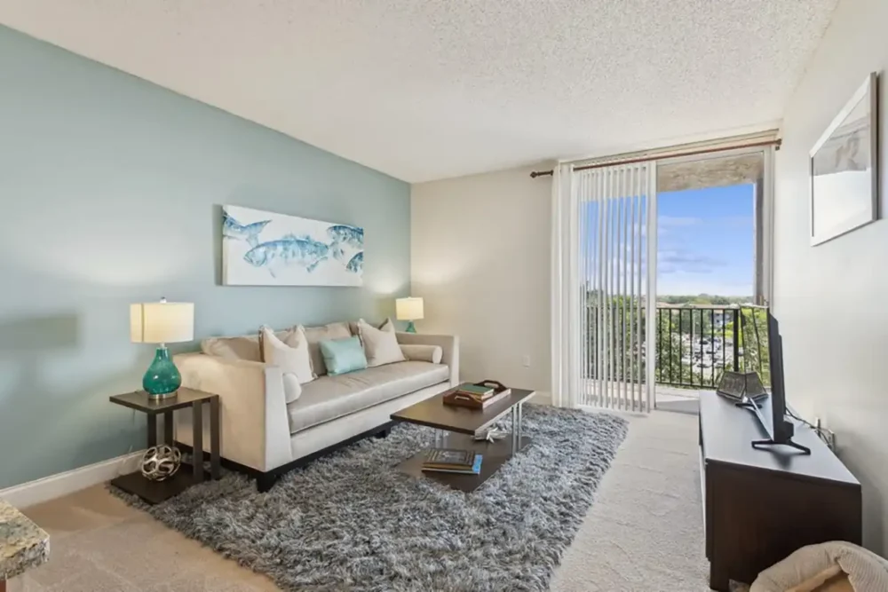 Model Apartment Living Room