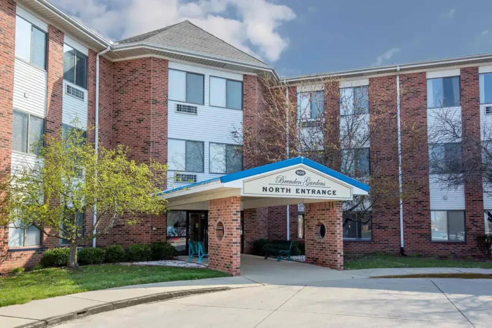 Brenden Gardens senior living community North Entrance