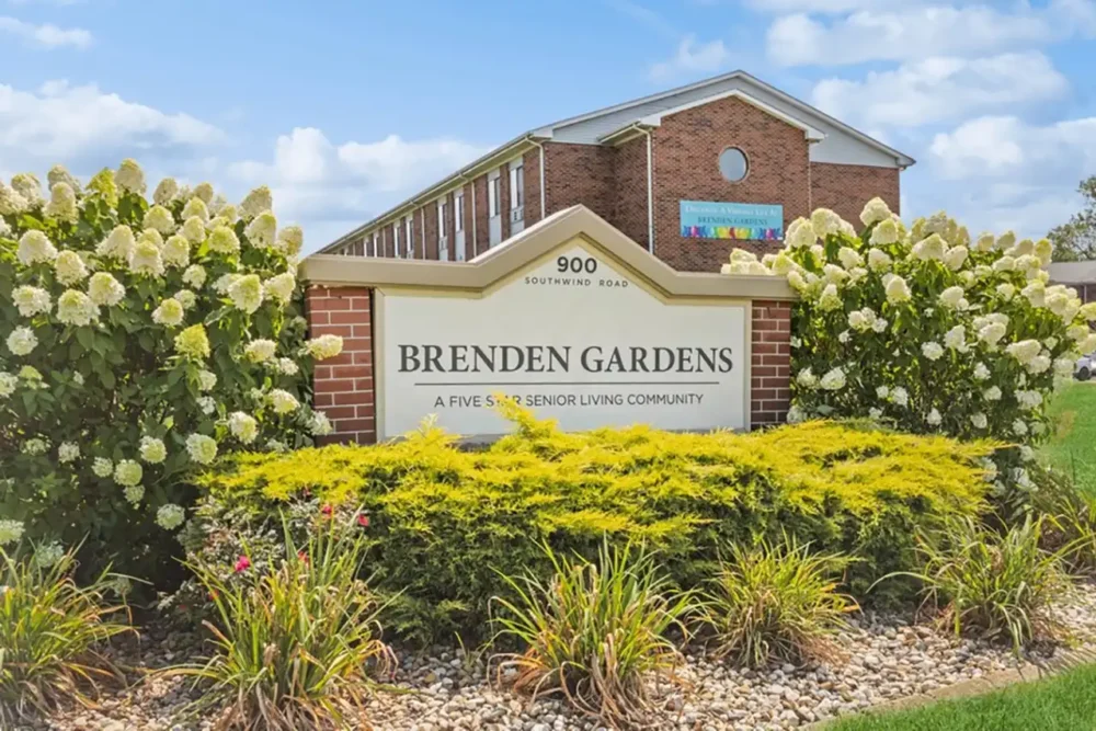 Brenden Gardens exterior sign