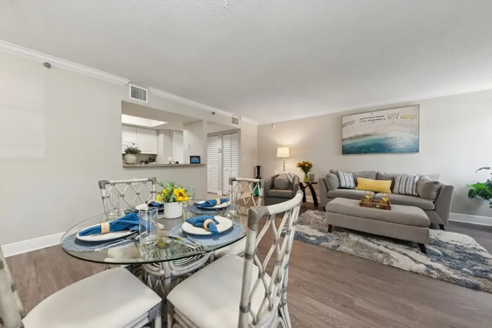 Model Apartment Living Room