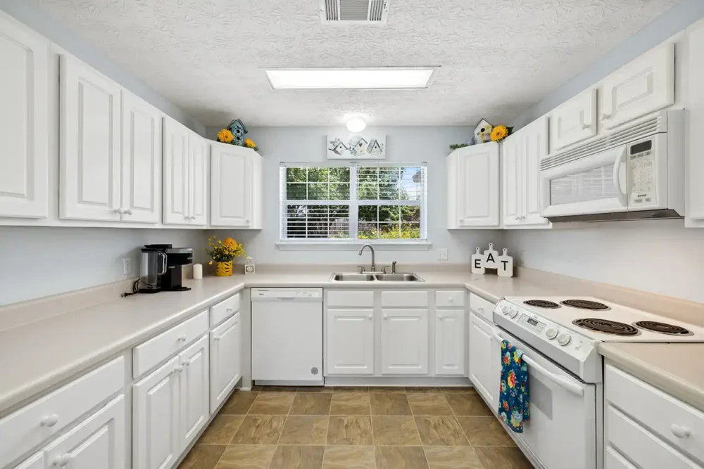 Model Two Bedroom Cottage Kitchen
