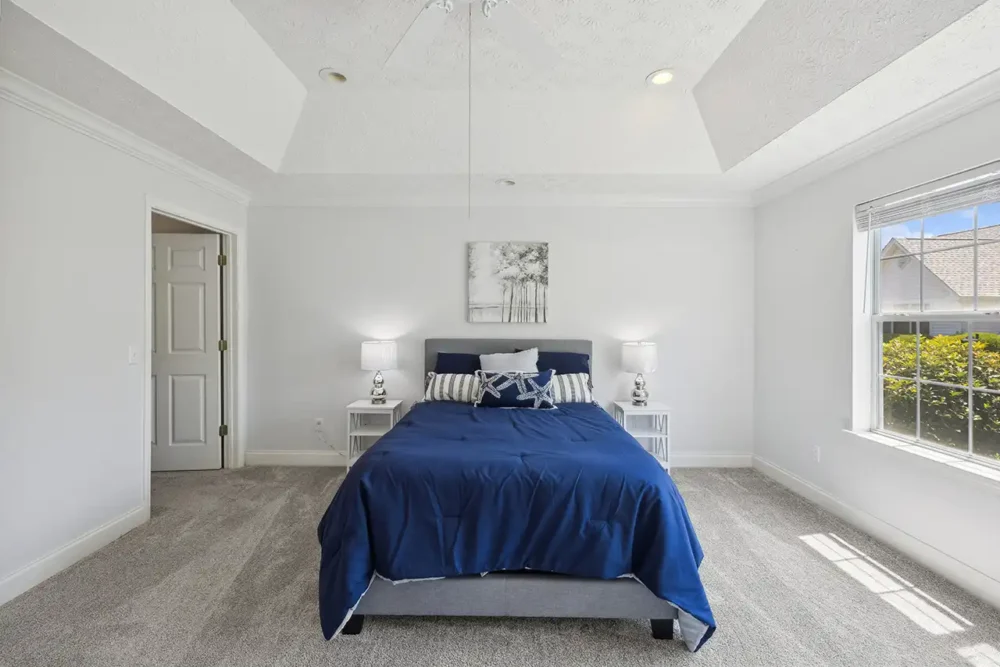 Model Two Bedroom Cottage Primary Bedroom