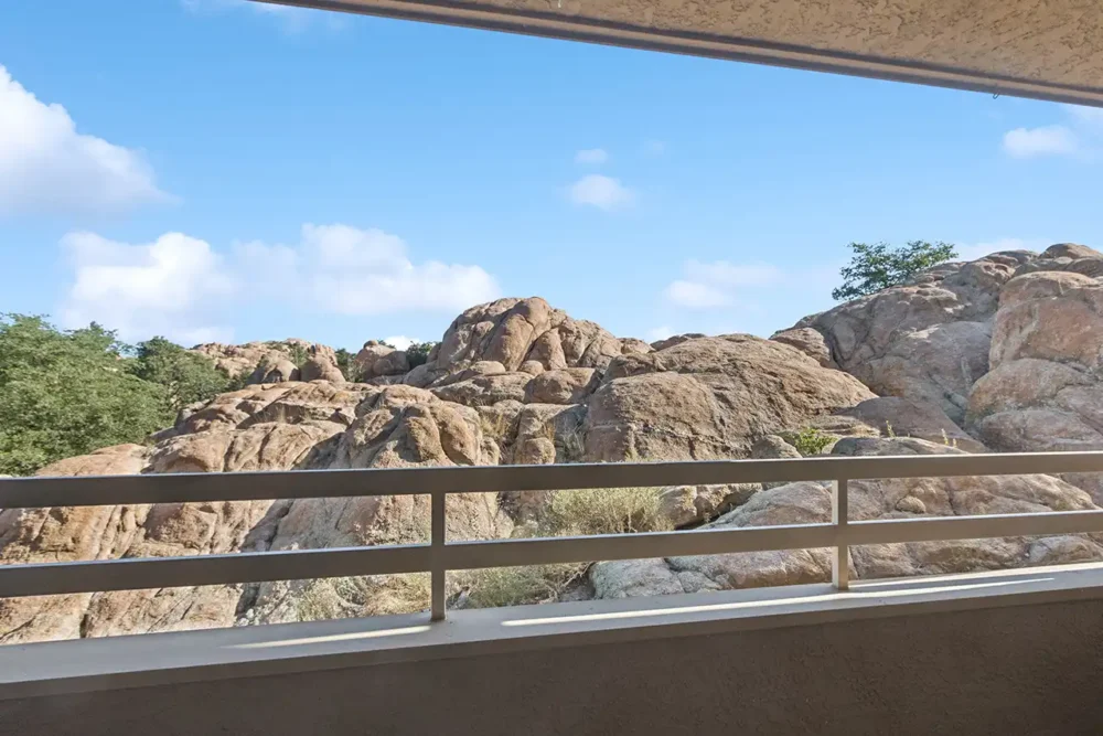 Model Apartment Balcony View