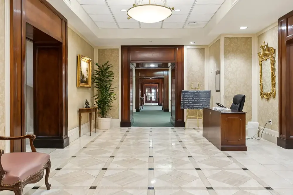 Lobby and Concierge Desk