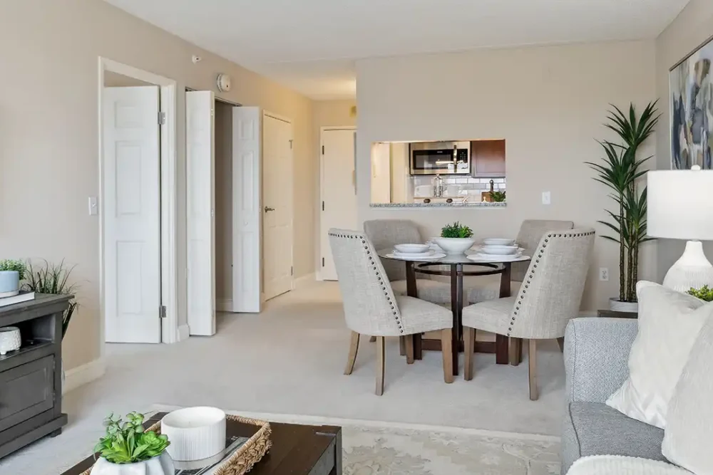 Model Apartment Living and Dining Room​
