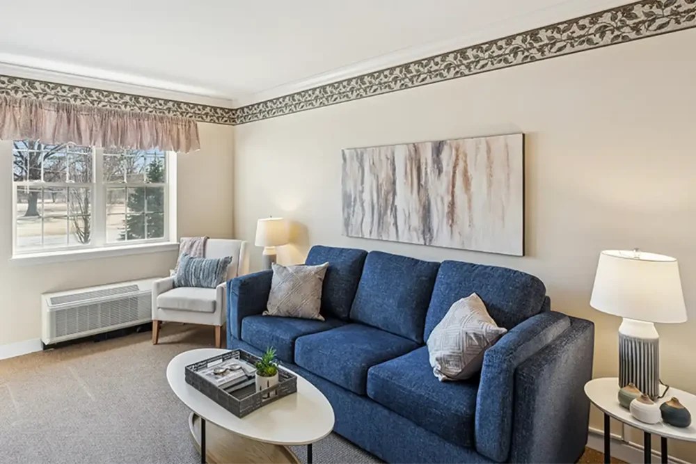 Model One Bedroom Apartment Living Room