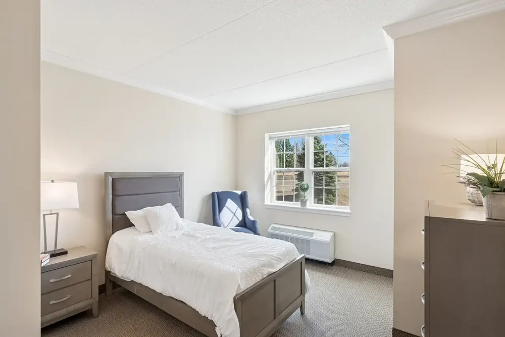 Model Two Bedroom Apartment Bedroom