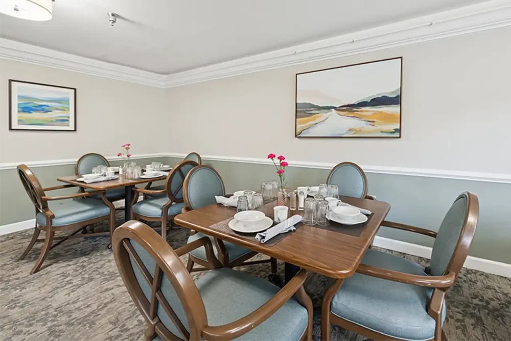 Assisted Living Dining Room