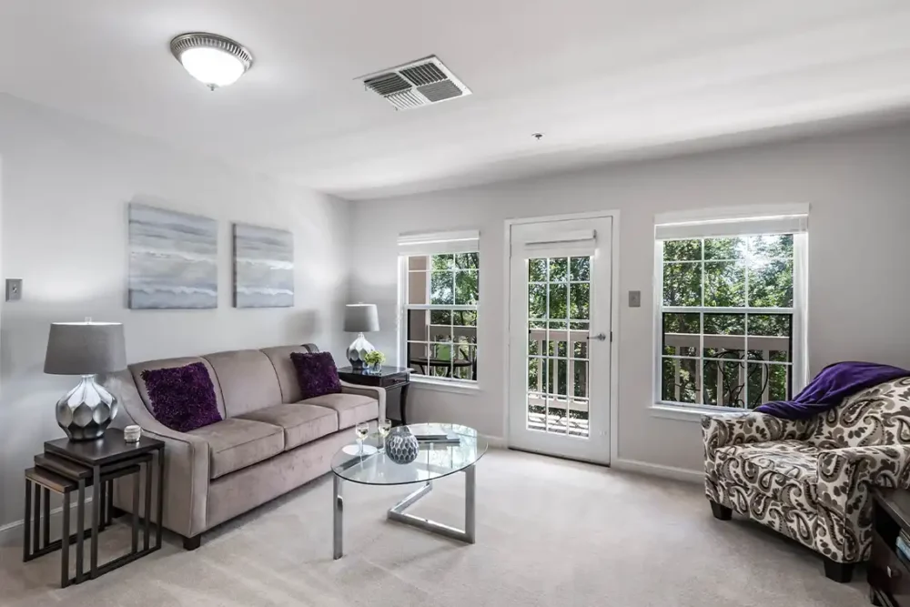 Model Apartment Living Room
