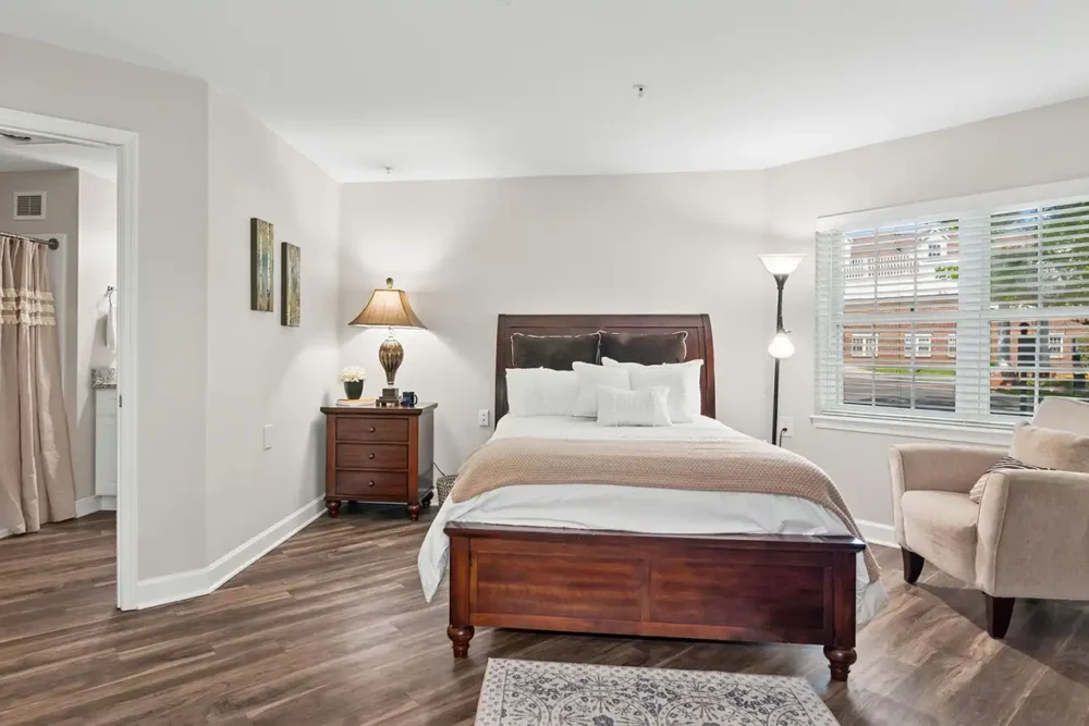 Model Two Bedroom Apartment Primary Bedroom