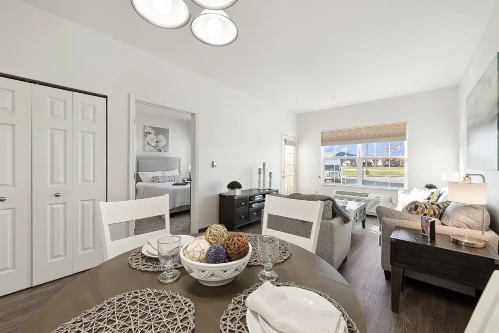 Model Apartment Dining Area