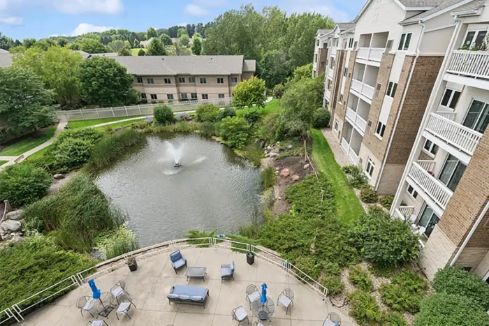 Aerial View of Outdoor Area