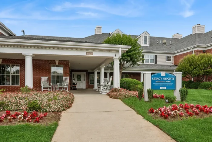 Legacy Heights Assisted Living Entrance